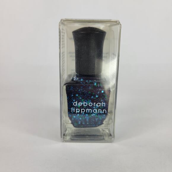 Deborah Lippmann Nail Polish "Across the Universe" NEW Glitter Holo Chrome - Picture 2 of 9